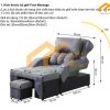 Ghế massage foot điện khung sắt bọc nhung cao cấp - GMF50 2 Ghế massage foot điện khung sắt bọc nhung cao cấp - GMF50