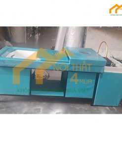 giường gội massage chân sắt kết hợp bồn ngâm chân