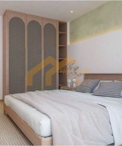 Giường ngủ gỗ tự nhiên GNHD27