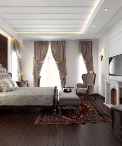 Giường ngủ gỗ tự nhiên GNHD35