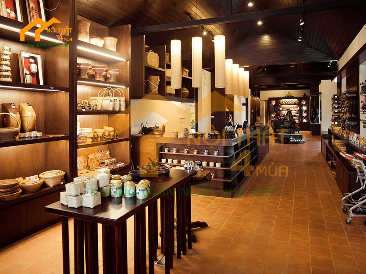 Cách lên ý tưởng thiết kế cửa hàng quà lưu niệm thu hút 10 mẫu thiết kế shop đồ lưu niệm