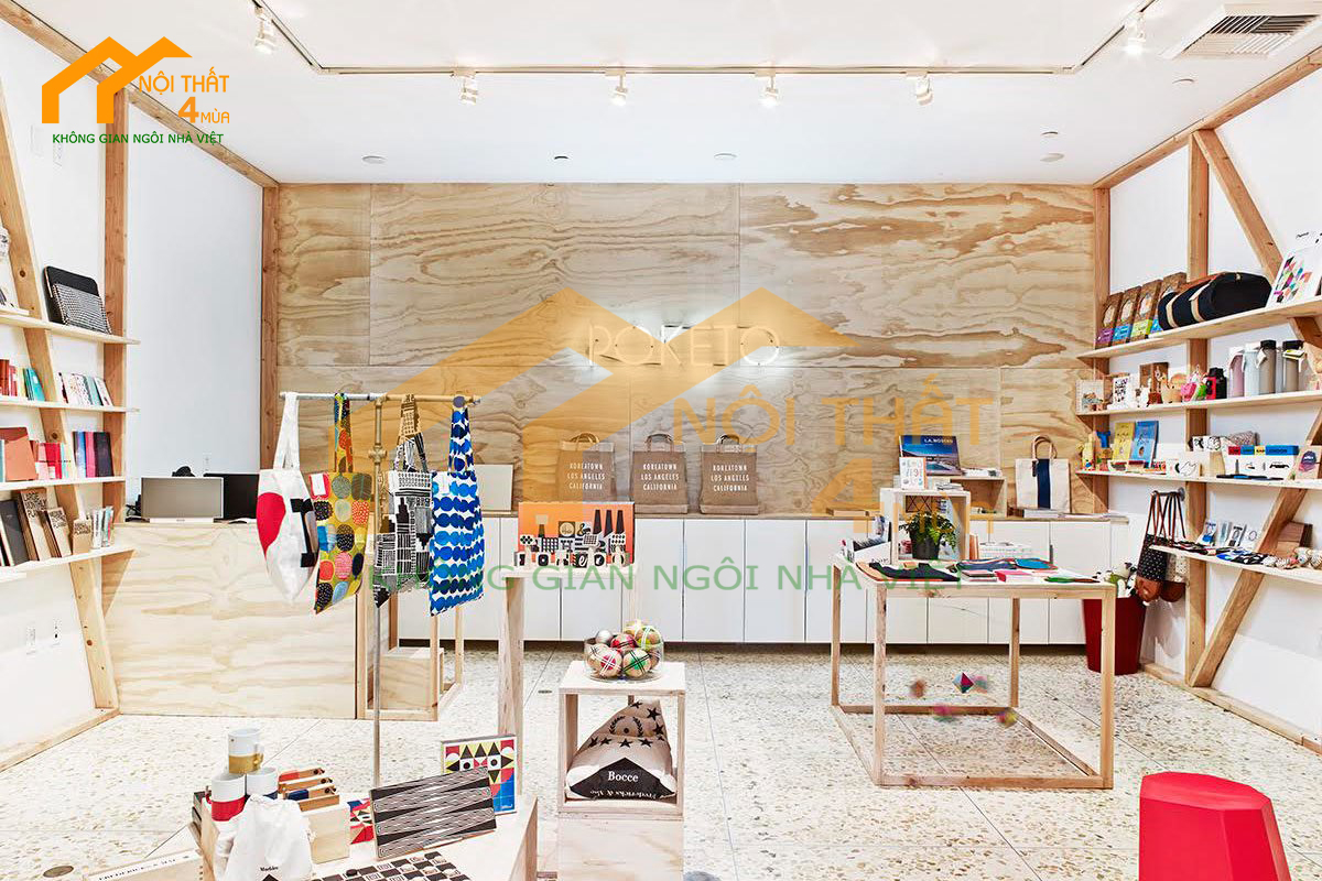 Cách lên ý tưởng thiết kế cửa hàng quà lưu niệm thu hút 14 mẫu thiết kế thi công shop lưu niệm