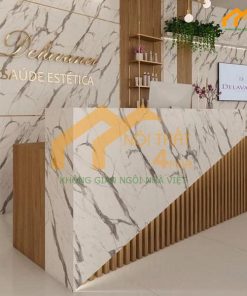 Quầy lễ tân 2m4 đẹp