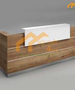 Quầy thu ngân 2m4 giá rẻ - QTN05