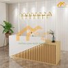 Quầy lễ tân spa 2m2 hiện đại - QTN09 1 Quầy lễ tân 2m2
