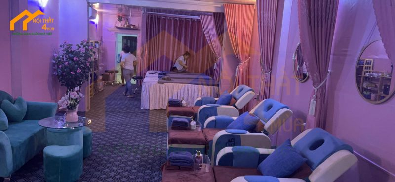thi công nội thất phòng massage foot