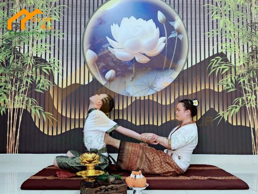Thi công không gian vật lý trị liệu tại spa Thanh Hiền