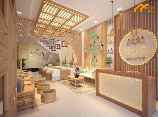 Mẫu spa giưỡng sinh kiểu Nhật đẹp