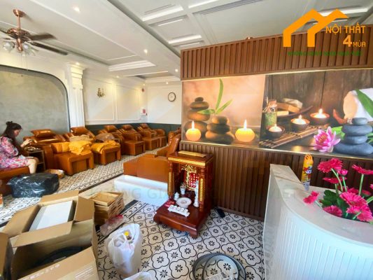 thi công nội thất spa nghỉ dưỡng 3