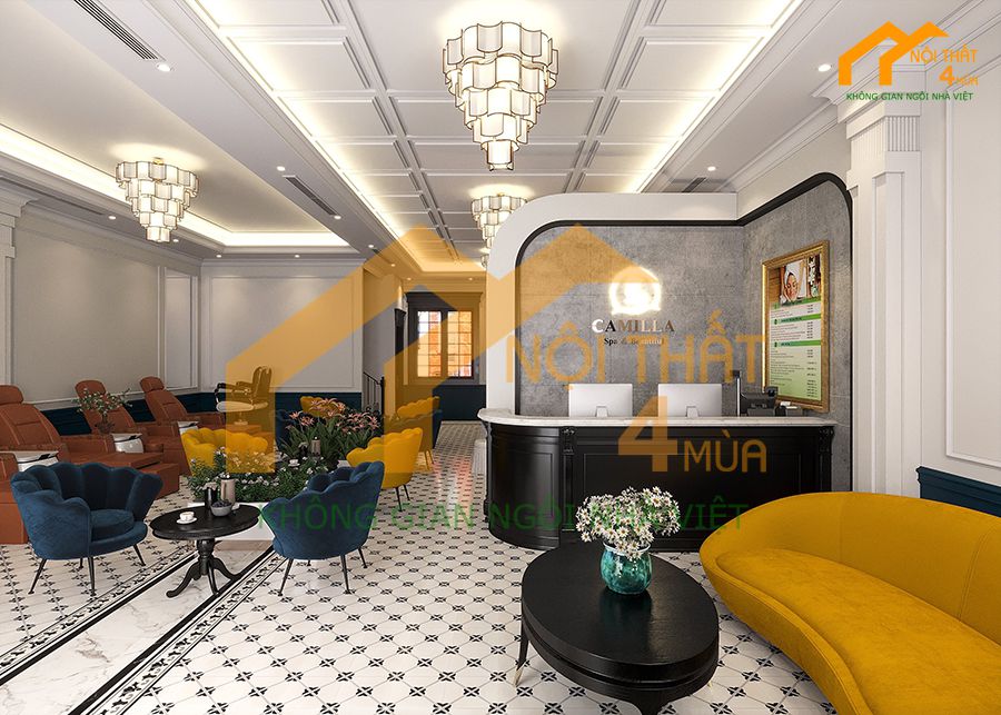 Mẫu thiết kế spa camilla tại phú quốc