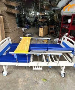 Giường 3 tay quây nâng đầu với nâng chân lật trái lật phải - GDN12 6 Giuong 3 tay quay co bo co ban an gdn12