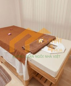 Giường massage gỗ thông có hộc cao cấp