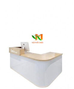 Quầy spa chữ L 1m4 hiện đại - QLTSP07
