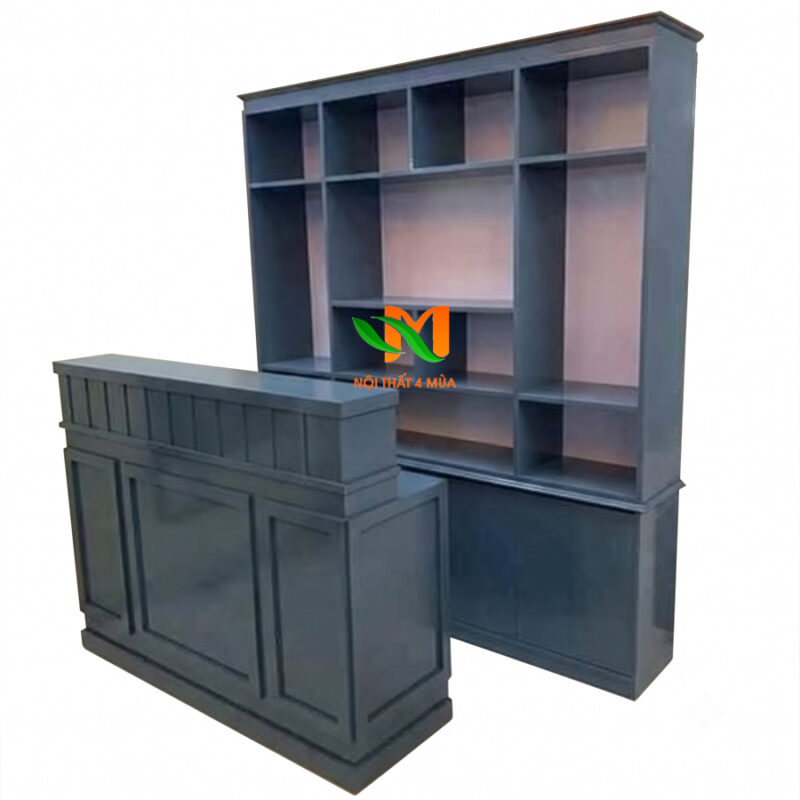 Tủ trưng bày mỹ phẩm gỗ hiện đại - KTBMP26 3 Tủ trưng bày mỹ phẩm gỗ hiện đại