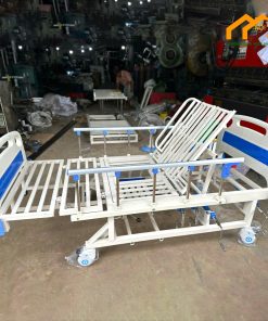 Giường 4 tay quây nâng đầu nâng chân lật trái lật phải - GDN13 5 khung giuong 4 tay quay nang dau