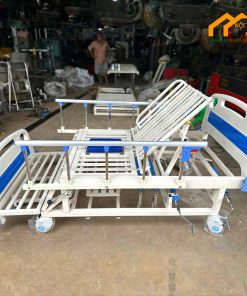 Giường 4 tay quây nâng đầu nâng chân lật trái lật phải - GDN13 6 khung giuong 4 tay quay nang dau voi nang chan