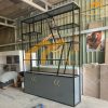 Kệ tủ vách ngăn khung sắt hiện đại
