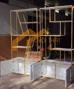 Kệ vách ngăn khung sắt giá rẻ