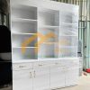 Tủ mỹ phẩm spa màu trắng hiện đại - KTBMP35 1 Tủ mỹ phẩm spa màu trắng hiện đại