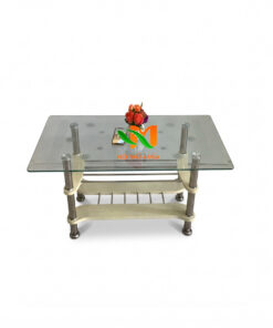 Bàn sofa spa mặt kính nhỏ
