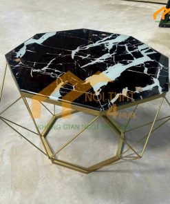 Bàn sofa kim cương lục giác