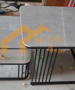 Bàn sofa spa 2 tầng hình vuông hiện đại - BSS11 4 Bàn sofa spa 2 tầng hình vuông hiện đại