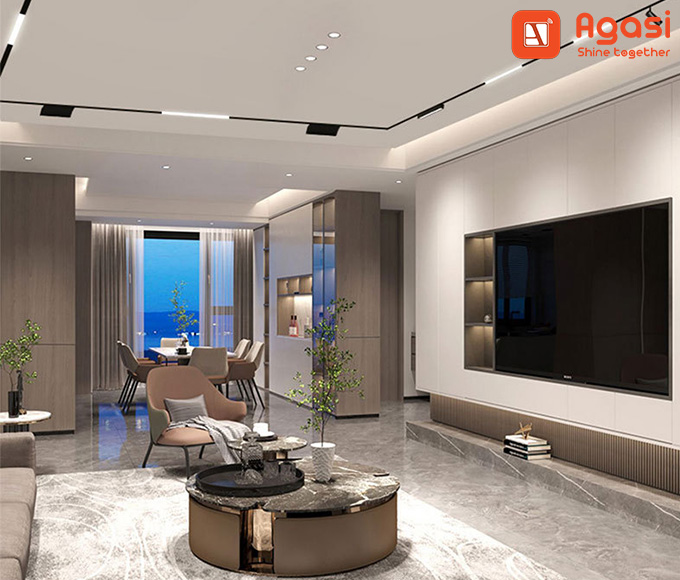 Tạo điểm nhấn kiến trúc ngôi nhà với đèn ray nam châm 3 Đèn ray nam châm