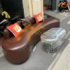 Bộ bàn ghế sofa cong 2m hiện đại - GSS05 2 Bộ sofa cong 1m6 hiện đại