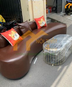 Bộ sofa cong 1m6 hiện đại