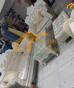 Bộ bàn ghế sofa tân cổ điển cao cấp cho spa