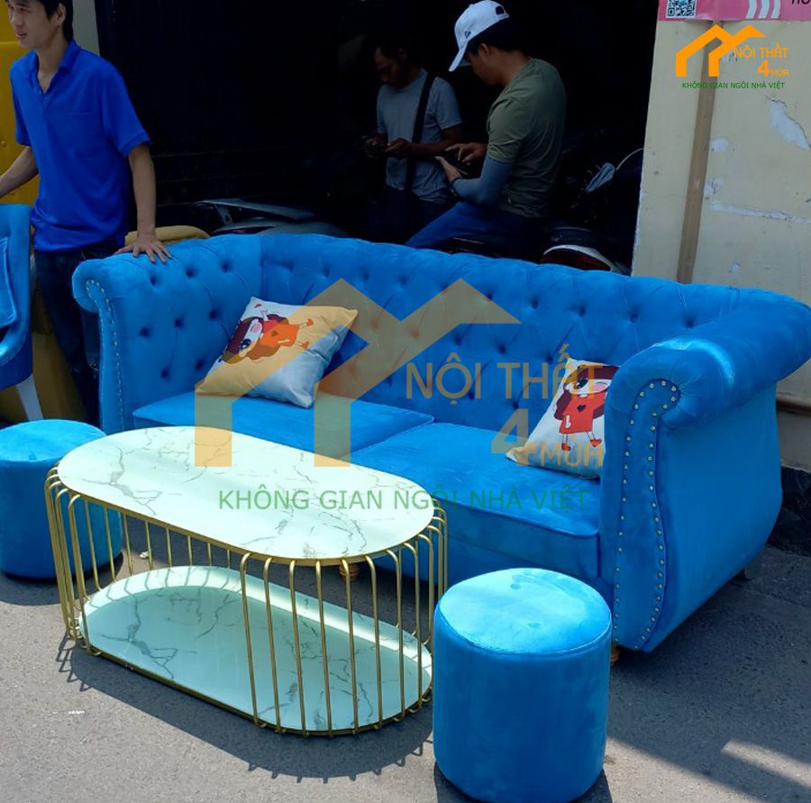Bàn ghế phòng khách spa cao cấp