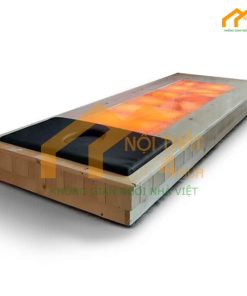 Giường đá muối không chân