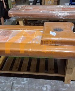Giường gội đầu đá muối Himalaya 12 viên cao cấp - GGĐM01 4 Giường gội đầu đá muối
