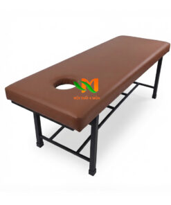 Mẫu giường massage body chân sắt 4 chân