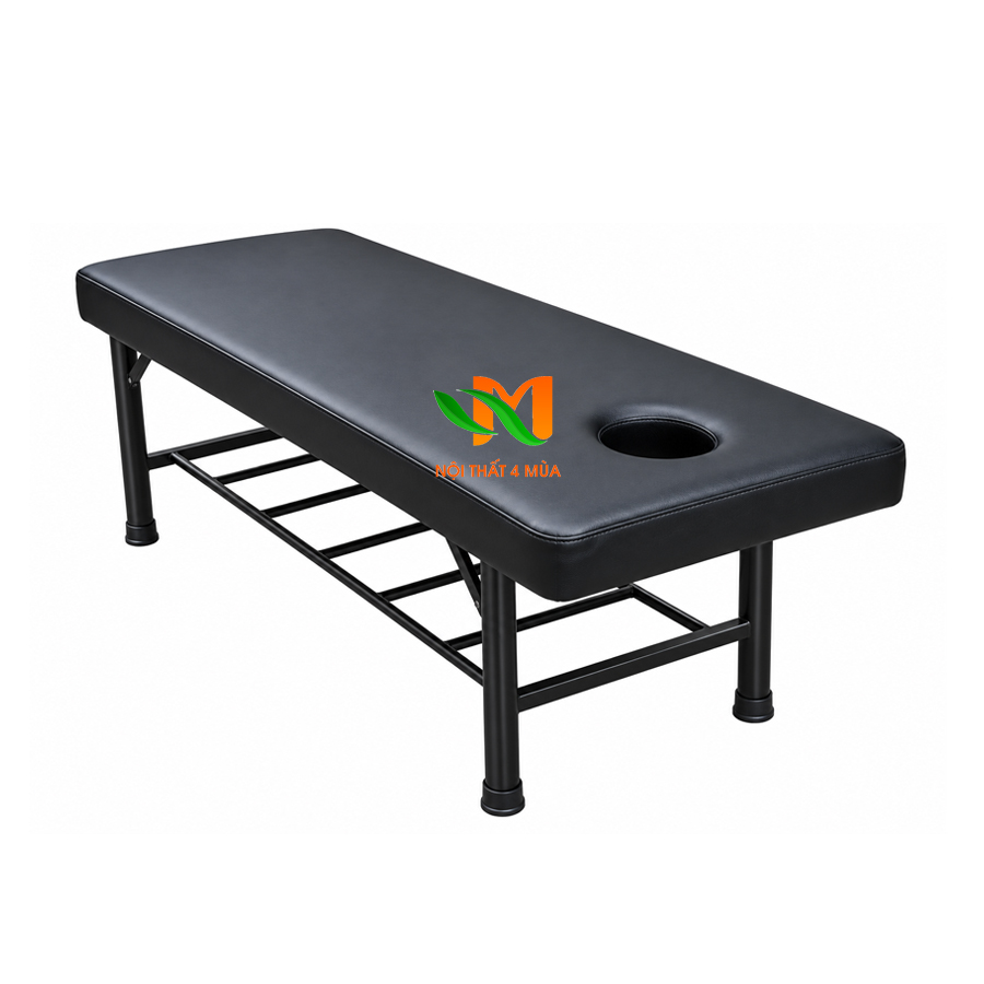 Mẫu giường massage body chân sắt 4 chân Mẫu giường massage body chân sắt 4 chân