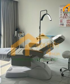 Giường tiêm filler điện màu cổ vịt