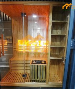 Phòng xông hơi khô đá muối hiện đại