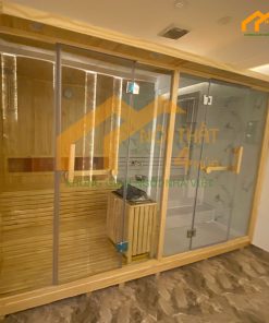 Phòng xông hơi khô ướt thông mỹ