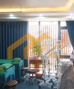 Rèm cửa spa bằng vải giá rẻ