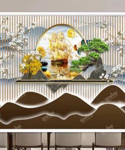 Rèm cuốn tranh không khoan spa