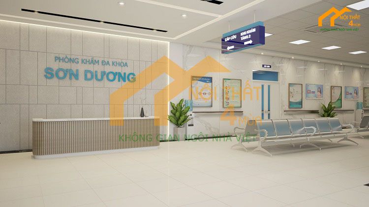 50+ Mẫu thiết kế phòng khám đẹp chuyên nghiệp, nâng cao lợi thế cạnh tranh 15 Thiết kế phòng khám đa khoa