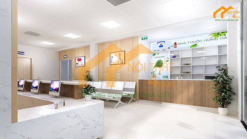 50+ Mẫu thiết kế phòng khám đẹp chuyên nghiệp, nâng cao lợi thế cạnh tranh 18 Thiết kế phòng khám sản phụ khoa