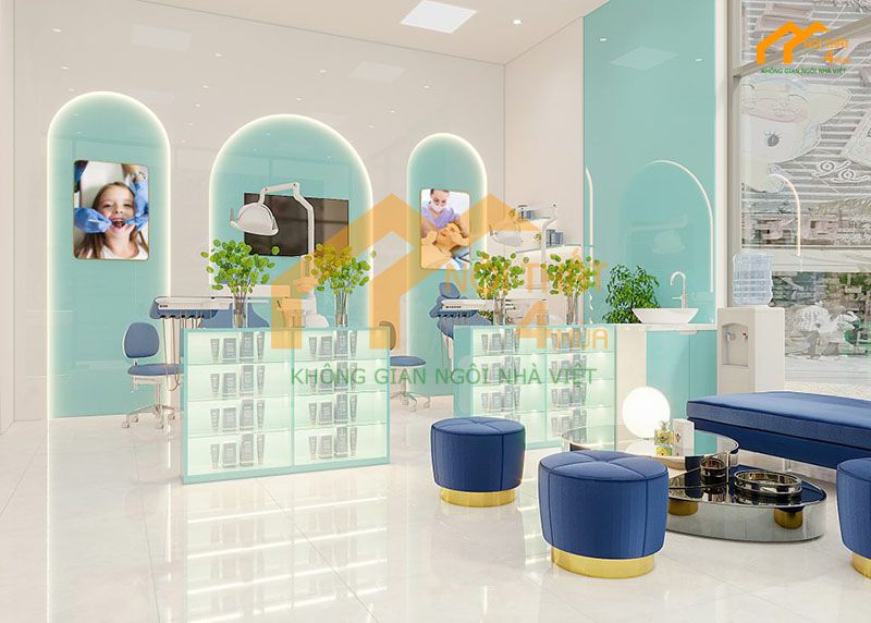 50+ Mẫu thiết kế phòng khám đẹp chuyên nghiệp, nâng cao lợi thế cạnh tranh 23 Thiết kế phòng khám vật liệu xanh