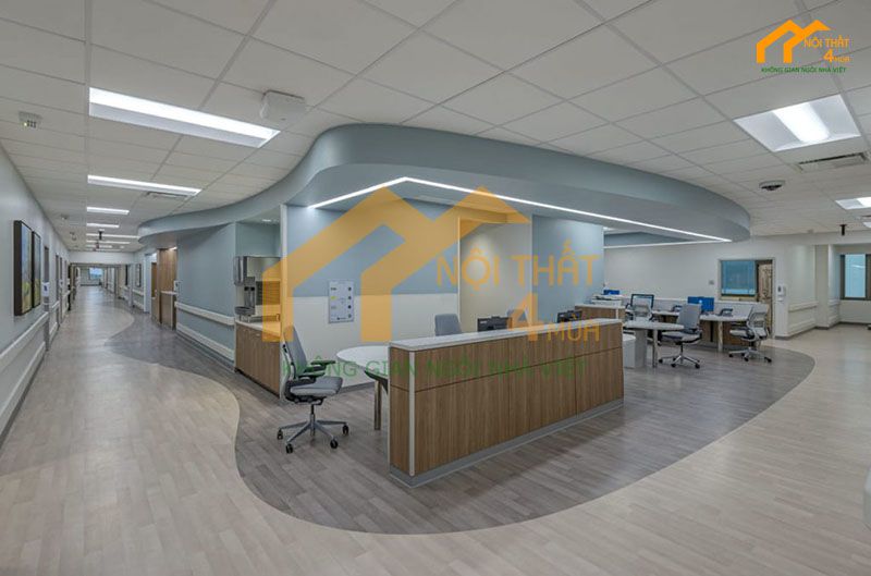 50+ Mẫu thiết kế phòng khám đẹp chuyên nghiệp, nâng cao lợi thế cạnh tranh 21 Thiết kế phòng khám không gian mở