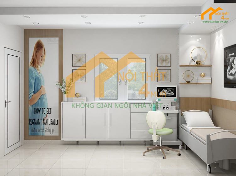 Thiết kế phòng khám sản phụ khoa