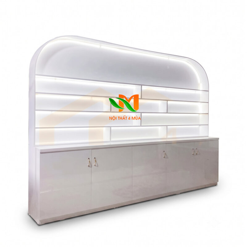 Tủ nail hiện đại có đèn