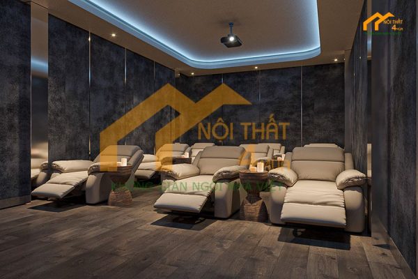 Phòng chờ cho khu massage vip hiện đại