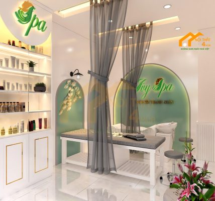 Bản thiết kế spa Ivy ở quận Tân Bình 4