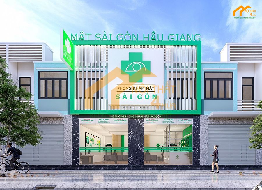 Sử dụng hiệu quả diện tích mặt bằng phòng khám