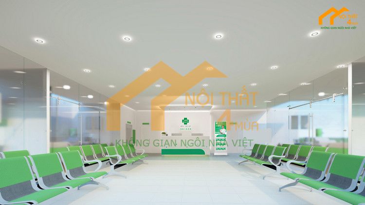 Thiết kế phòng khám mắt hiện đại, thông minh